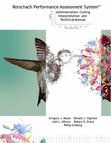 Rorschach Performance Assessment System : administration, coding, interpretation, and technical manual