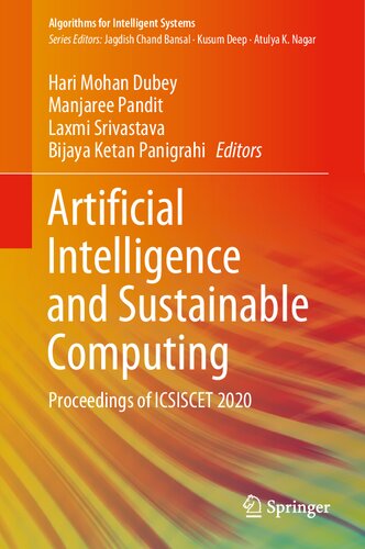 Artificial Intelligence and Sustainable Computing: Proceedings of ICSISCET 2020 (Algorithms for Intelligent Systems)