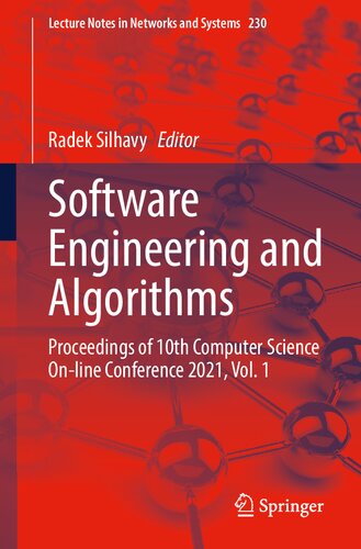 Software Engineering and Algorithms: Proceedings of 10th Computer Science On-line Conference 2021, Vol. 1