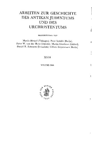 A Commentary on Pseudo-Philo's Liber Antiquitatum Biblicarum, with Latin Text and English Translation: 31 (Arbeiten zur Geschichte des Antiken Judentums und des UrChristentums)
