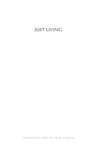 Just Living: Poems and Prose by the Japanese Monk Tonna