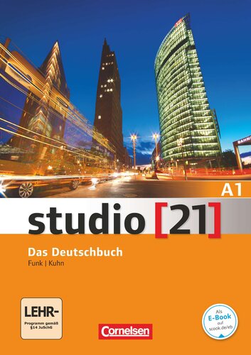 Studio 21: Deutschbuch A1 mit DVD-Rom