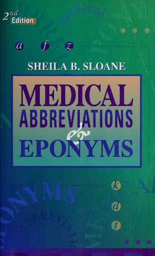 Medical Abbreviations and Eponyms