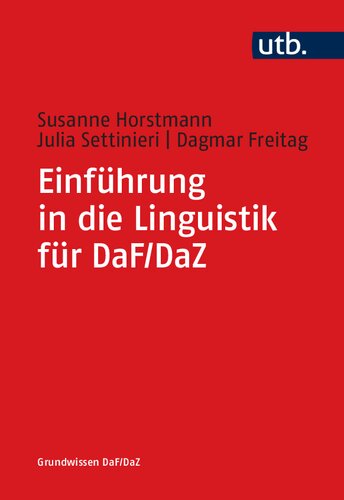 Einführung in die Linguistik DaF/DaZ