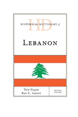 Historical Dictionary of Lebanon, Second Edition