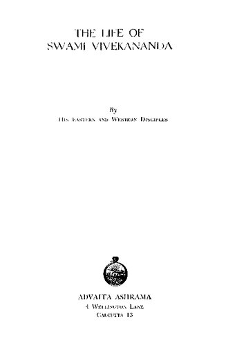 The Life of Swami Vivekananda