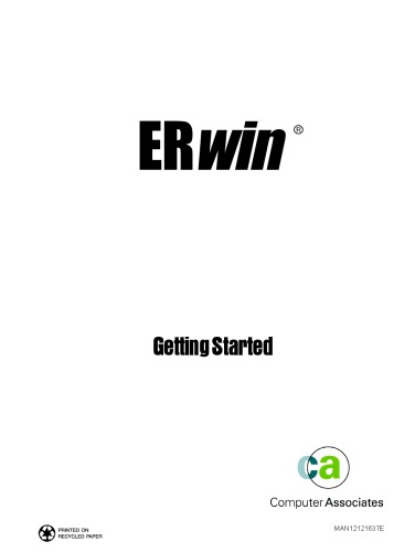ERwin. Getting Started
