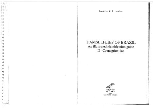 Damselflies of Brazil. An Illustrated Identification Guide 2: Coenagrionidae Families