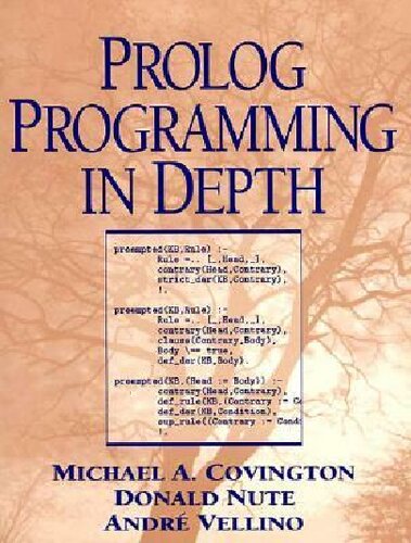 Prolog Programming in Depth