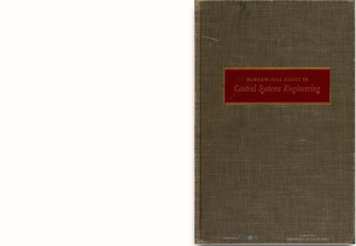 Feedback Control Systems: Analysis, Synthesis, and Design