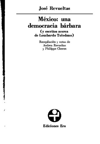 México: una democracia bárbara