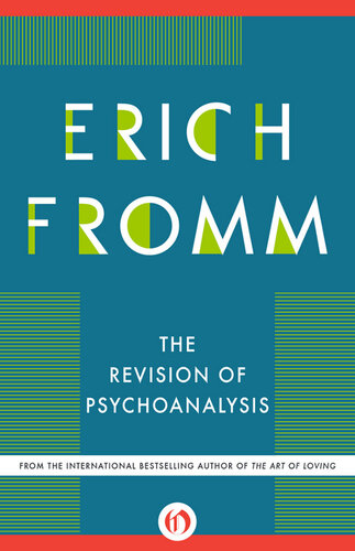 The Revision of Psychoanalysis