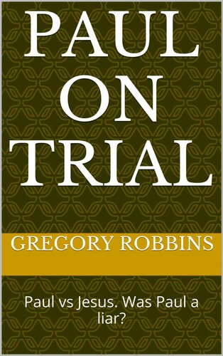 Paul On Trial