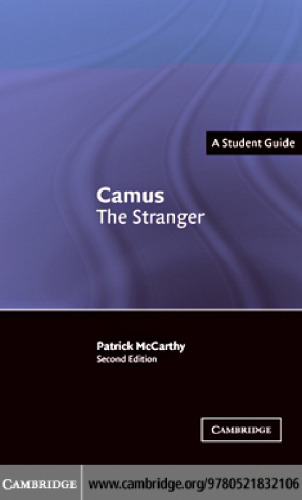 Camus: The Stranger (Landmarks of World Literature (New))