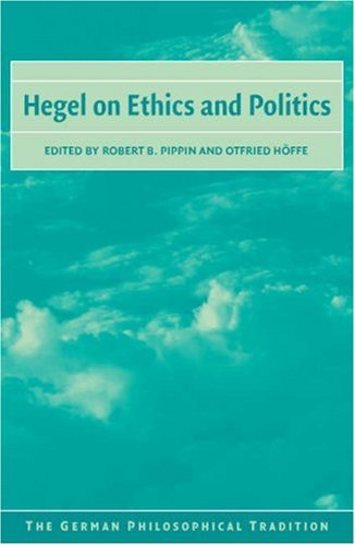 Hegel on Ethics and Politics ()