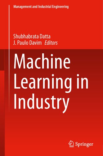 Machine Learning in Industry