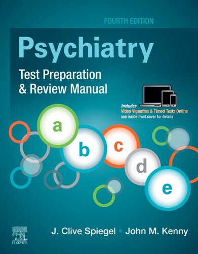 Psychiatry. Test Preparation & Review Manual