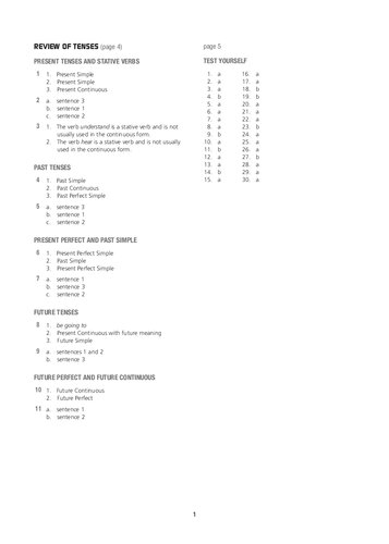 Top Marks: Solutions to the Student Book