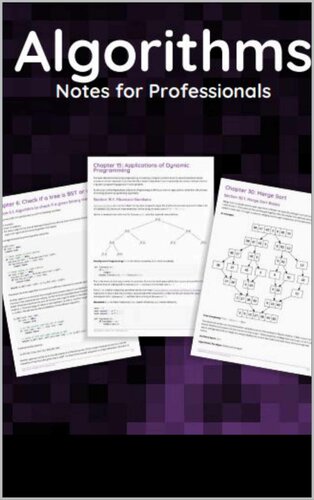 Algorithms: Notes for Professionals