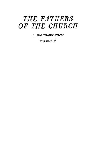 Saint John of Damascus: Writings (The Fathers of the Church, 37)