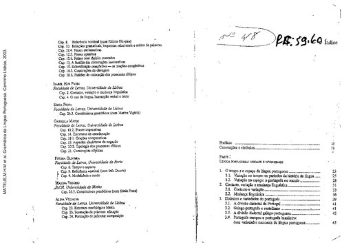 Gramática da Língua Portuguesa