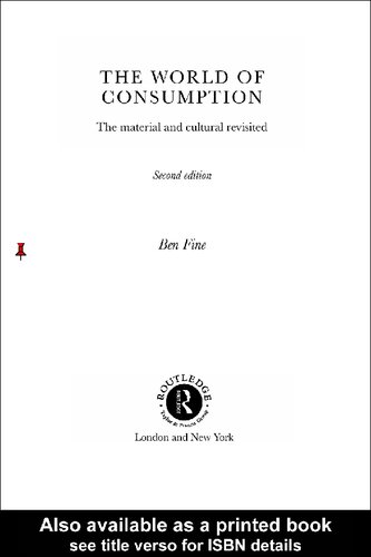The World of Consumption:The Material and Cultural Revisited