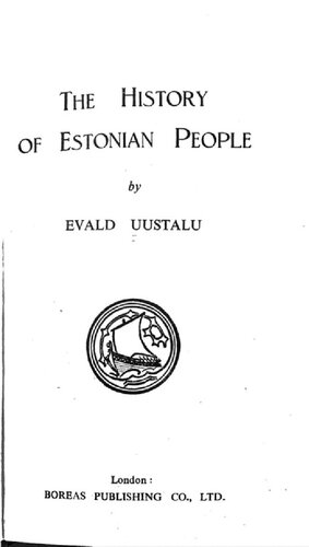 The History of Estonian People