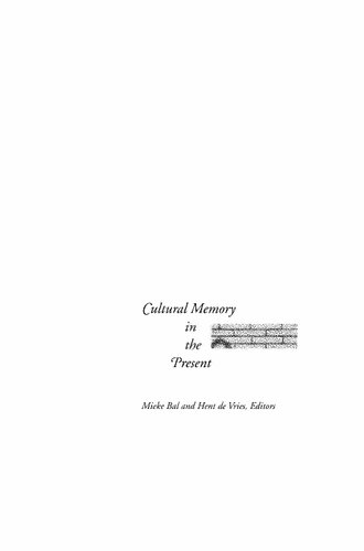 Religion and cultural memory: ten studies = Religion und kulturelles gedachtnis