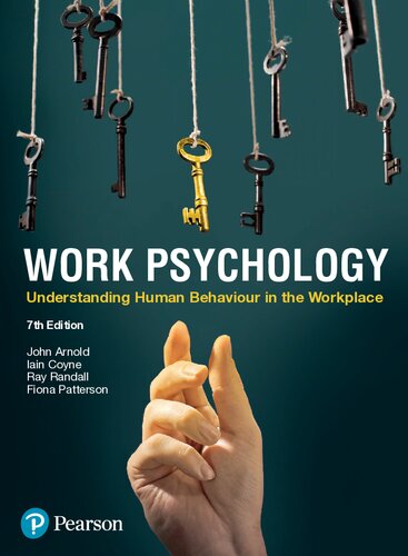 Work psychology : understanding human behaviour in the workplace
