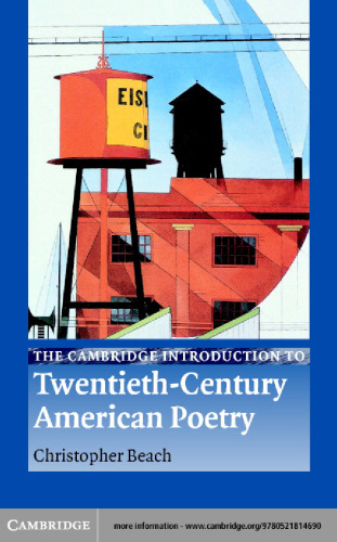 The Cambridge Introduction to Twentieth-Century American Poetry (Cambridge Introductions to Literature)