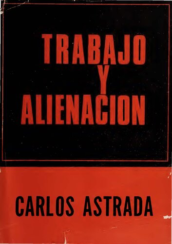 Trabajo y alienación