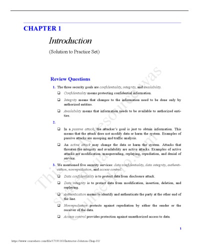 Cryptography & Network Security Solution Manual