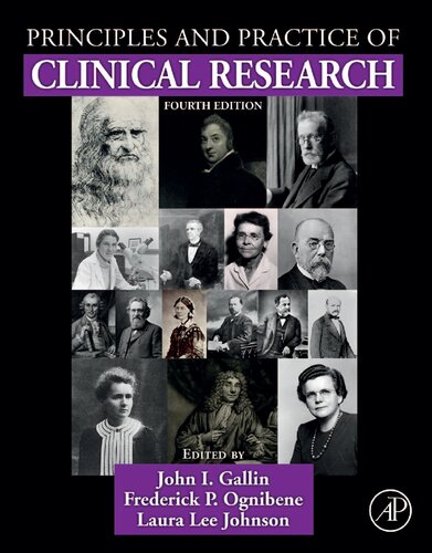 Principles and Practice of Clinical Research