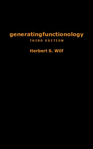 generatingfunctionology: Third Edition