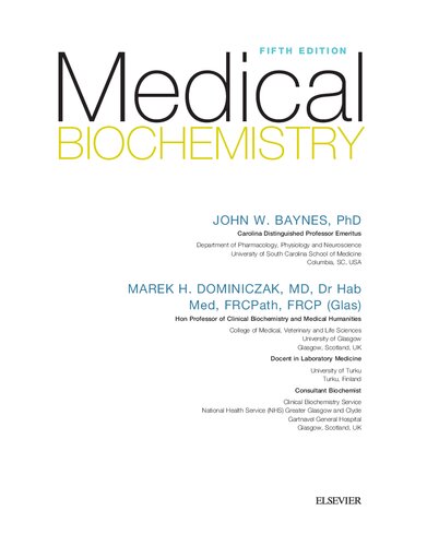 Medical Biochemistry