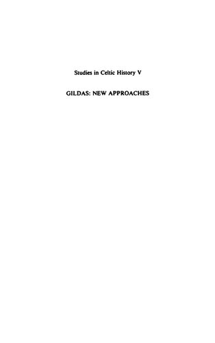 Gildas: New Approaches