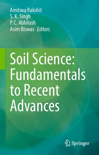 Soil Science: Fundamentals to Recent Advances