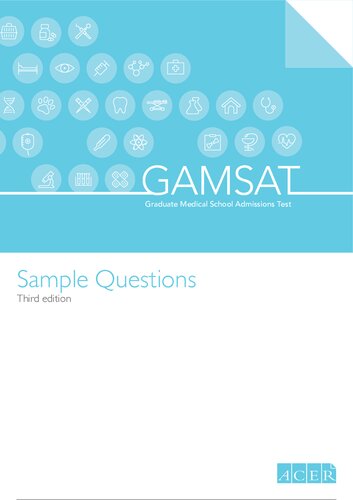 GAMSAT Sample Questions