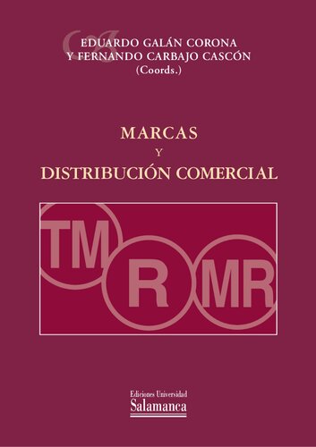 Marcas y distribución comercial (Estudios jurídicos) (Spanish Edition)