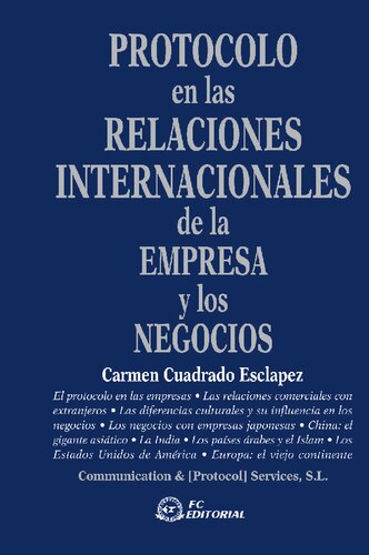 Protocolo en las relaciones internacionales de la empresa y los negocios