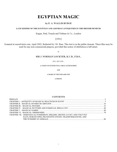 Egyptian Magic