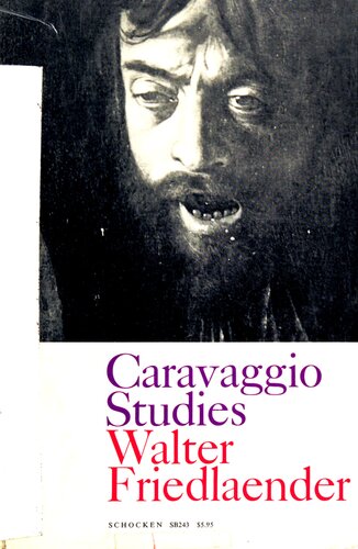 Caravaggio studies.