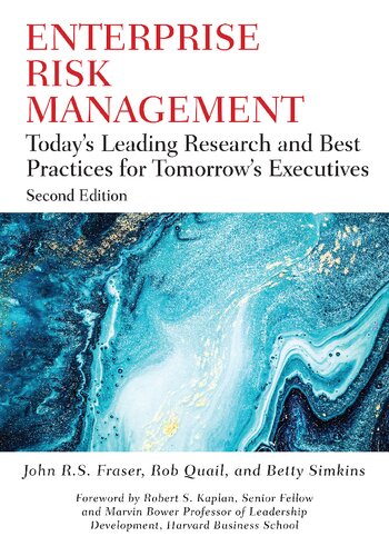 Enterprise Risk Management: Today′s Leading Research and Best Practices for Tomorrow′s Executives (Robert W. Kolb Series)
