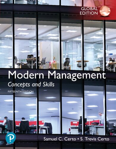 Modern Management: Concepts and Skills (What's New in Management)