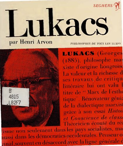 Georges Lukács ou le Front populaire en littérature