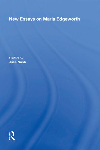 New Essays on Maria Edgeworth