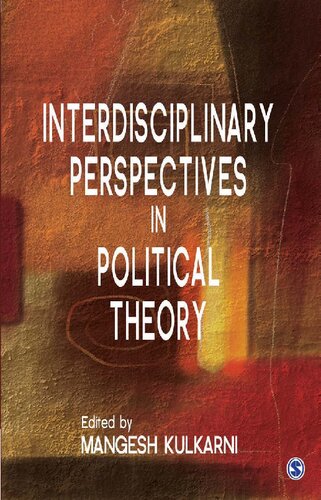 Interdisciplinary Perspectives in Political Theory