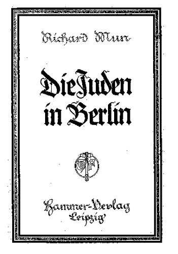 Die Juden in Berlin