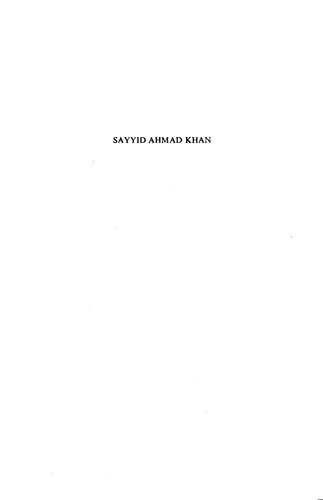 Sayyid Ahmad Khan: A Reinterpretation of Muslim Theology