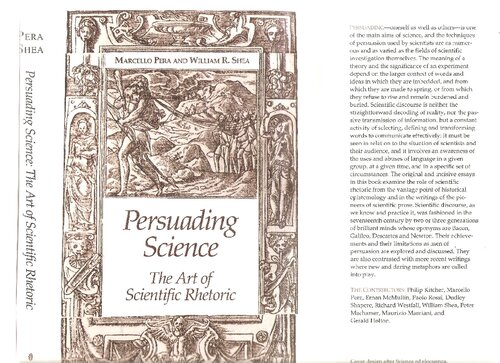 Persuading Science - the art of scientific rhetoric